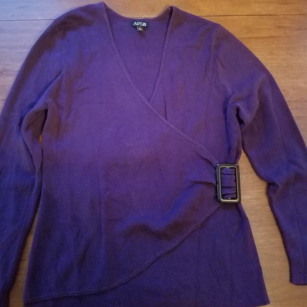 XL Apt 9 wrap sweater
